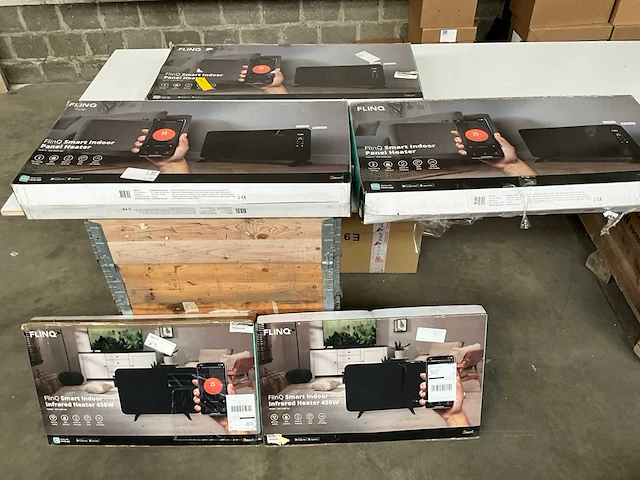 Flinq diverse smart paneel verwarmingen (5x) - afbeelding 1 van  8