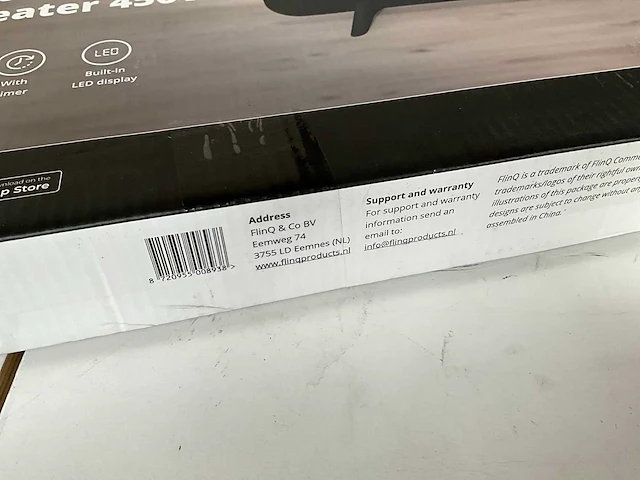 Flinq diverse smart paneel verwarmingen (5x) - afbeelding 3 van  8