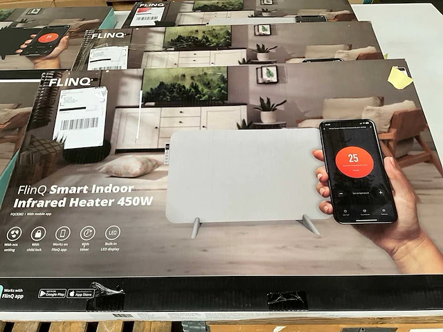 Flinq diverse smart paneel verwarmingen (6x) - afbeelding 11 van  11