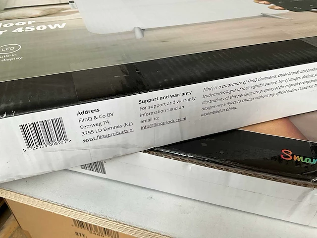 Flinq smart infrarood paneel verwarming 450 watt (5x) - afbeelding 5 van  7