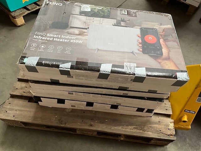 Flinq smart infrarood paneel verwarming 450 watt (8x) - afbeelding 7 van  8