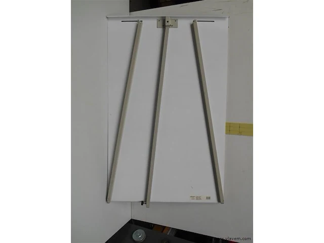 Flipshartbord magnetisch in hoogte verstelbaar 105x67 - afbeelding 2 van  2