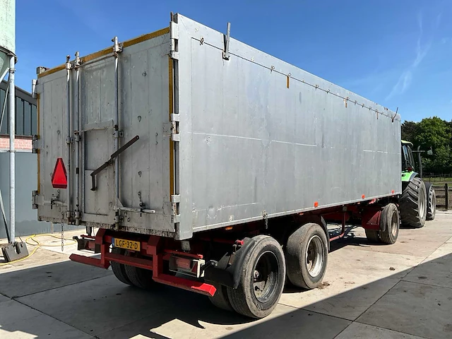 Floor's - 1986 - landbouw aanhanger kipper 3-asser ca. 35m3 - afbeelding 27 van  30