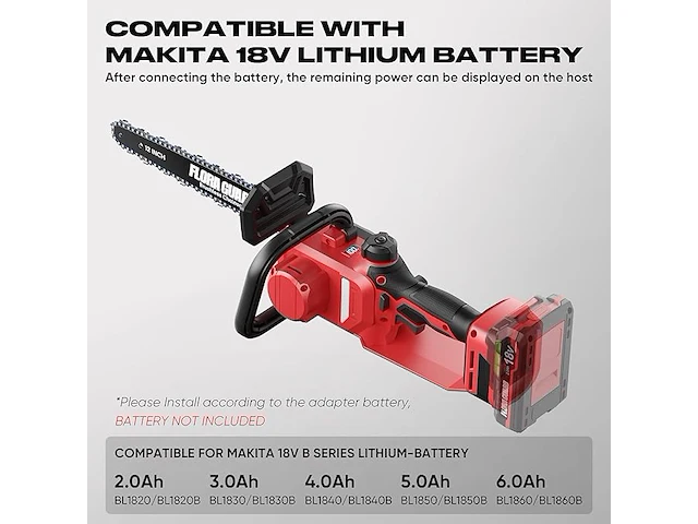 Flora guard 12 inch accu-kettingzaag - afbeelding 3 van  4