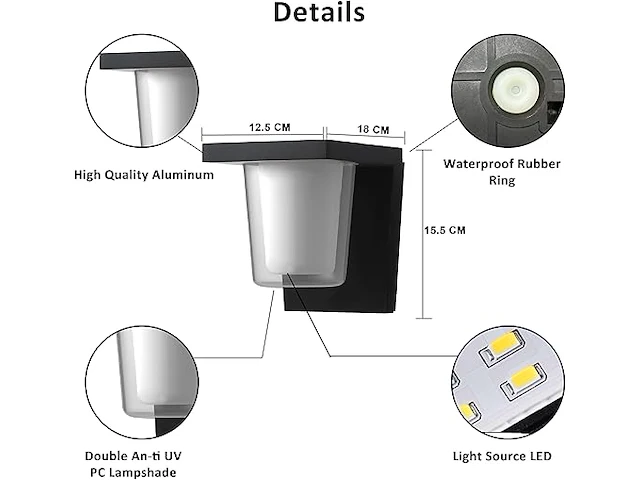 Flornia buitenlamp - afbeelding 3 van  3