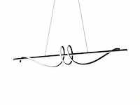 Flow led design armatuur zwart - afbeelding 5 van  11