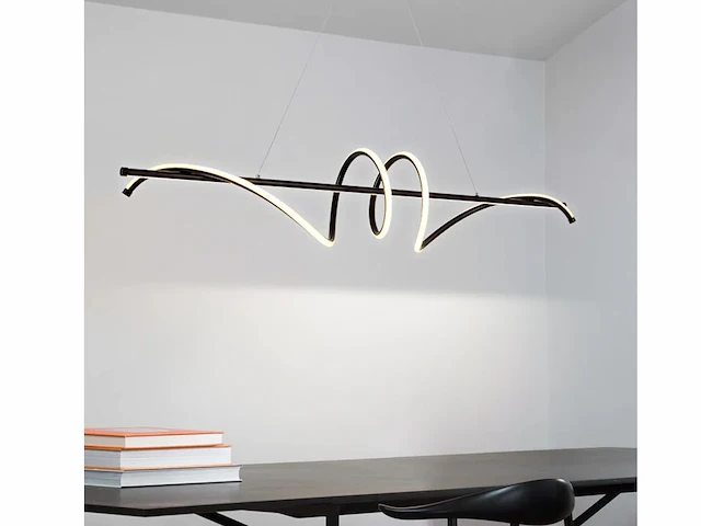 Flow led design armatuur zwart - afbeelding 11 van  11