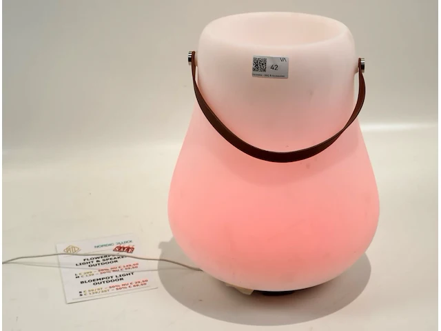 Flowerpot light & speaker outdoor - afbeelding 5 van  5