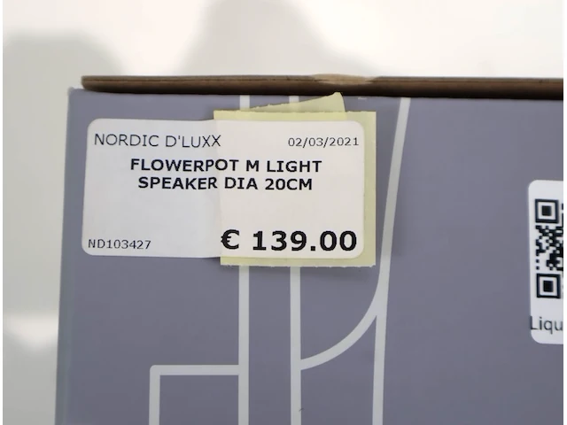 Flowerpot light & speaker outdoor - afbeelding 3 van  5