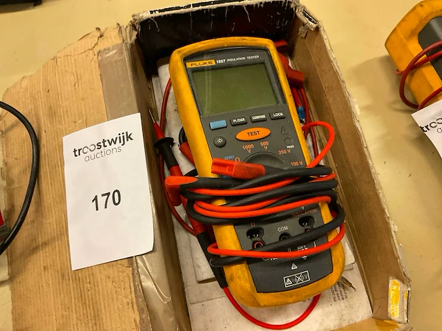 Fluke 1507 isolatieweerstandtester - afbeelding 1 van  2