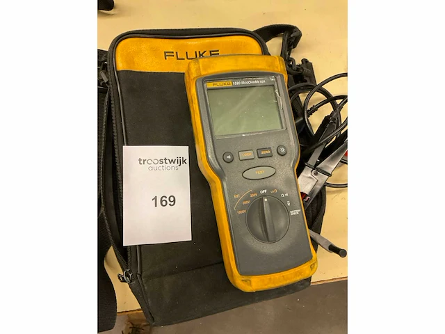 Fluke 1520 megohmmeter/isolatietester - afbeelding 2 van  2