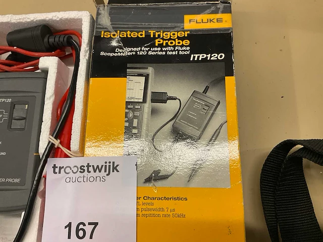 Fluke itp120 optisch geïsoleerde triggerprobe - afbeelding 3 van  3