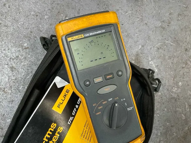 Fluke megohmmeter 1520 weerstandsmeter - afbeelding 3 van  4