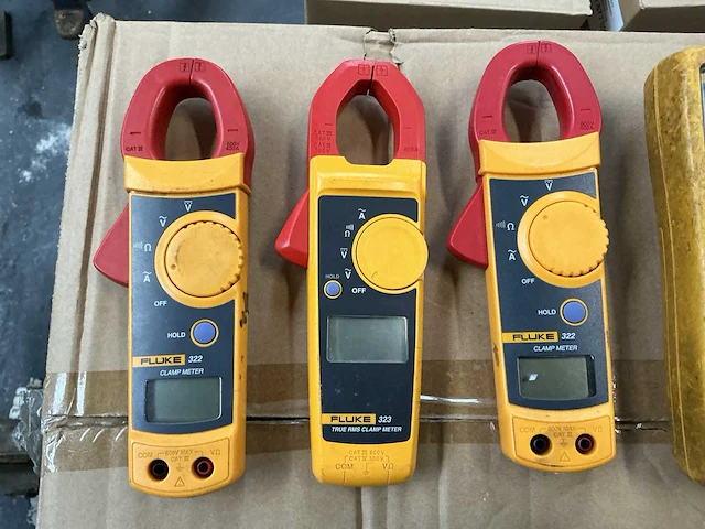 Fluke partij diverse multimeters - afbeelding 2 van  3