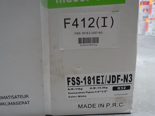 Fluo airco indoor unit - afbeelding 3 van  3