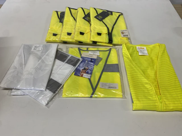 Fluo hesje - veiligheidshesje - maat l - 20st - afbeelding 2 van  3
