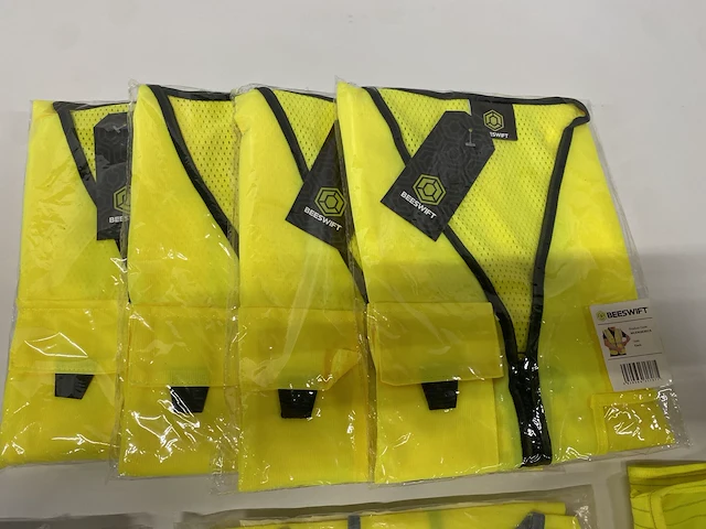 Fluo hesje - veiligheidshesje - maat l - 20st - afbeelding 3 van  3