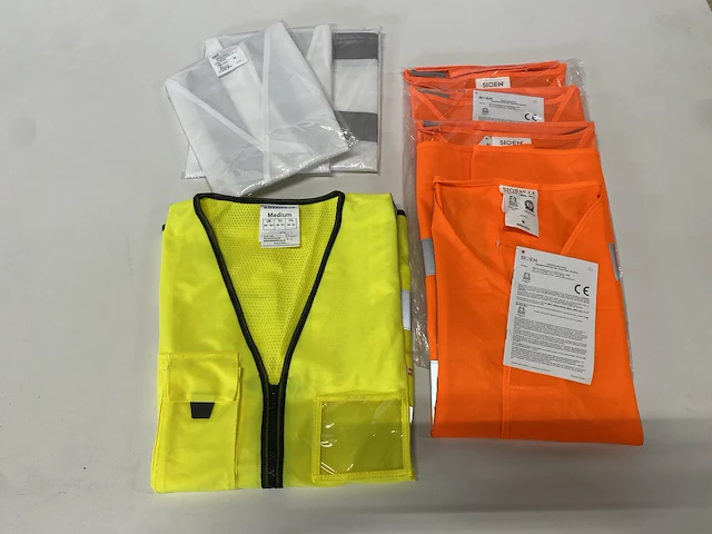 Fluo hesje - veiligheidshesje maat m - 20st - afbeelding 1 van  4