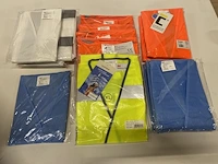 Fluo hesje - veiligheidshesje maat xl & xxl - maat 22st - afbeelding 1 van  4
