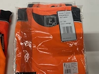Fluo t-shirt oranje & geel - 20st - afbeelding 3 van  7