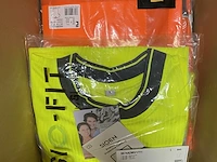Fluo t-shirt oranje & geel - 20st - afbeelding 6 van  7