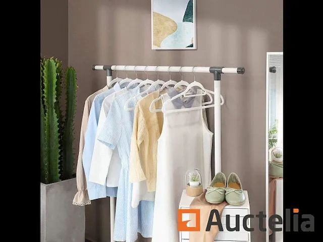 Fluwelen hangers, kavel van 50, antislip - afbeelding 7 van  8