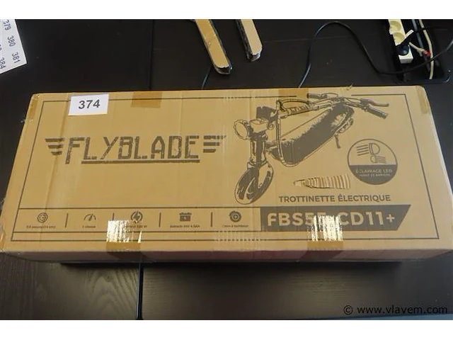 Flyblade elektrische step, type fbs55-cd11+, 120w - afbeelding 1 van  7