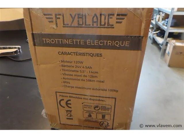 Flyblade elektrische step, type fbs55-cd11+, 120w - afbeelding 7 van  7