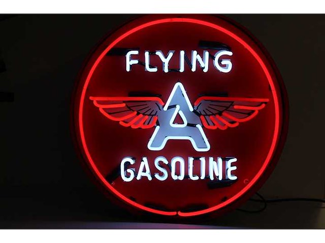 Flying gasoline - neon verlichting - afbeelding 1 van  2