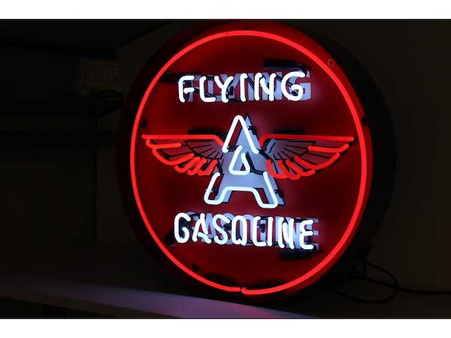 Flying gasoline - neon verlichting - afbeelding 2 van  2