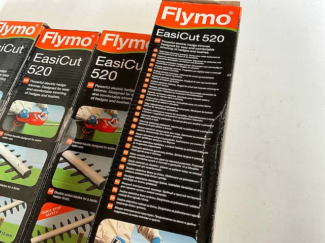 Flymo easicut 520 heggenschaar (4x) - afbeelding 4 van  6