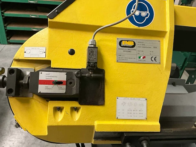 Fmb major halfautomatische lintzaagmachine - afbeelding 9 van  13