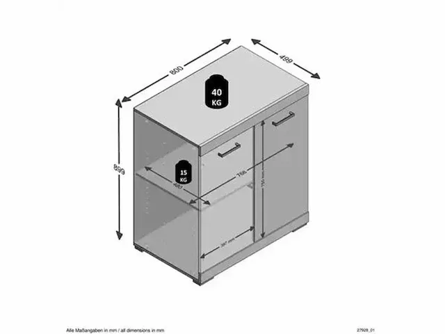 Fmd commode bristol - afbeelding 4 van  7