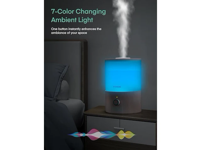 Fohere luchtbevochtiger - afbeelding 5 van  6