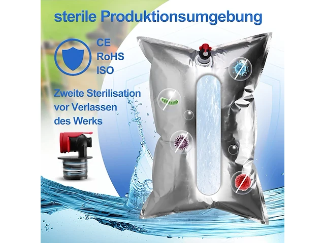 Foinwer scheurbestendige waterzakset 10x 30liter - afbeelding 3 van  4