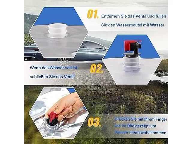 Foinwer scheurbestendige waterzakset - afbeelding 3 van  3