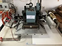 Foliedrukmachine nn - afbeelding 1 van  8