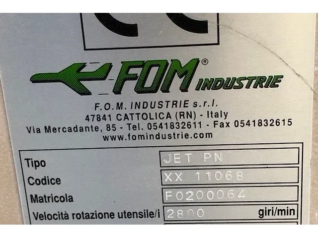 Fom freesmachine - afbeelding 4 van  4