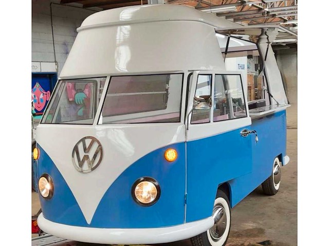 Foodtrailer vw t1-look - ongebruikt - afbeelding 2 van  4