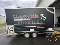 Foodtruck dubbelassige aanhangwagen 2023 - afbeelding 1 van  60