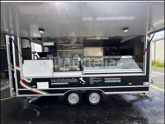 Foodtruck dubbelassige aanhangwagen 2023 - afbeelding 28 van  60