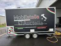 Foodtruck dubbelassige aanhangwagen 2023 - afbeelding 2 van  60