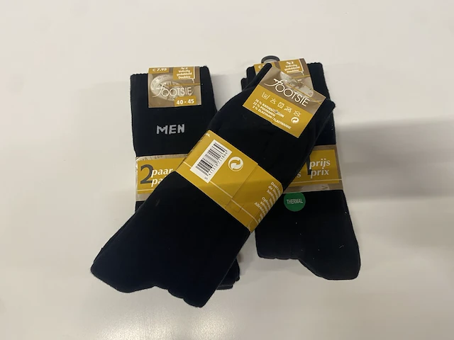 Footsie thermal kousen - maat 40-45 (22st) - afbeelding 2 van  4