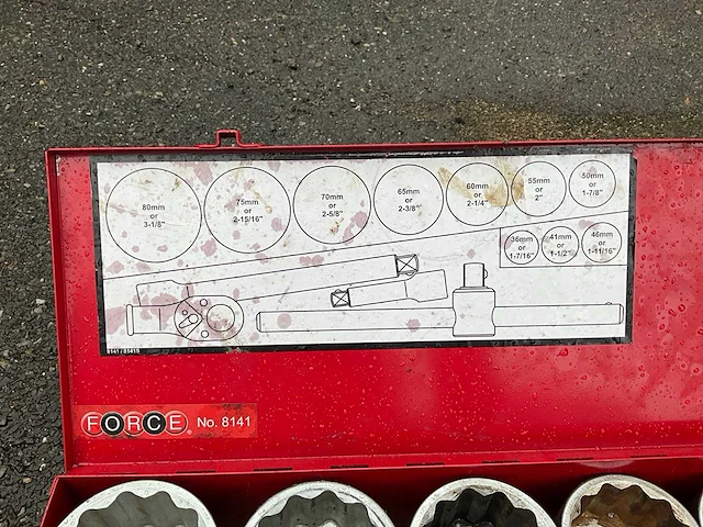 Force 8141 en ks tools garage inventory, overig - afbeelding 4 van  10