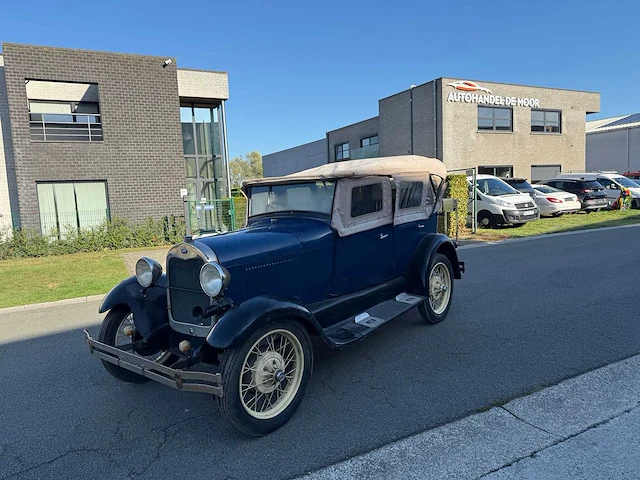 Ford - 1929 - roadster - oltimer - personenauto - afbeelding 23 van  32