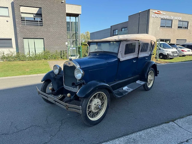 Ford - 1929 - roadster - oltimer - personenauto - afbeelding 27 van  32