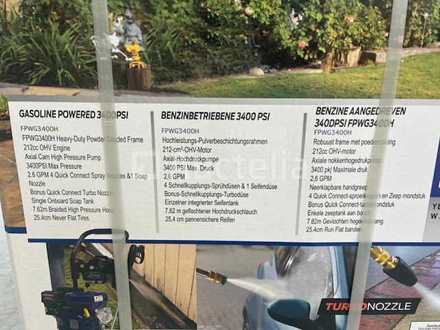 Ford - fpwg3400 - hogedrukreiniger 234 bar - afbeelding 17 van  17