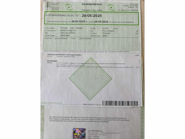 Ford - mustang cabrio - oldtimer - afbeelding 57 van  61