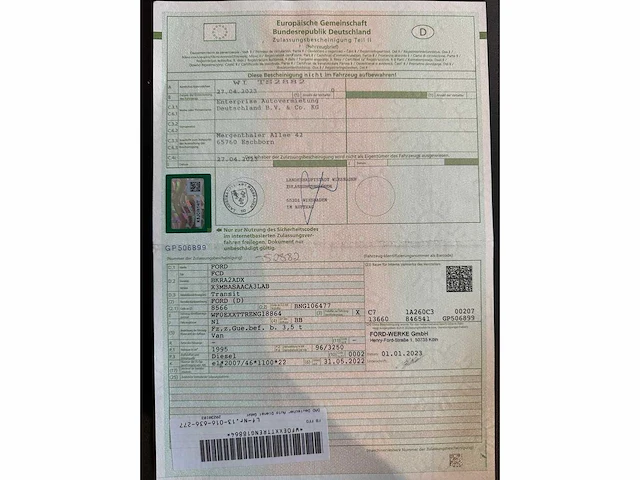 Ford - transit - fcd - van - afbeelding 9 van  19