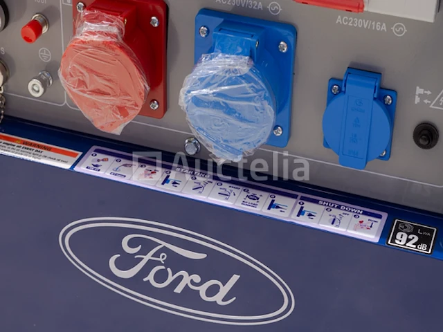 Ford fdt10200se 3phase diesel generator - afbeelding 6 van  19